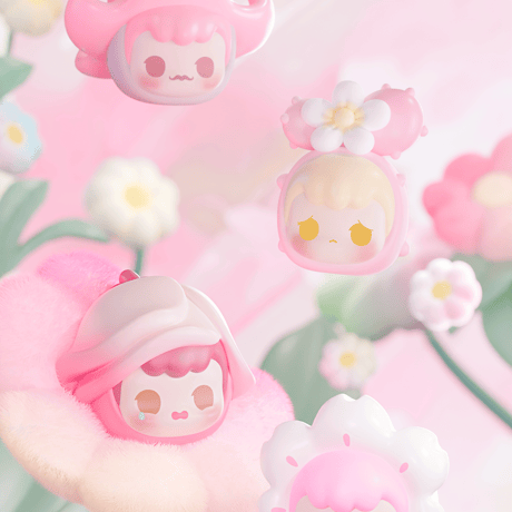 【予約販売：7月下旬～8月下旬 お届け予定】MoeDouble 森子moriko「花の世界ミニビース」シリーズ