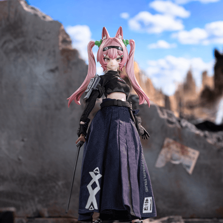 【現品販売】NEO EDEN TOYS「黒鉄レクイエム」MJDブランドドール 布製衣装アクションフィギュア シリーズ