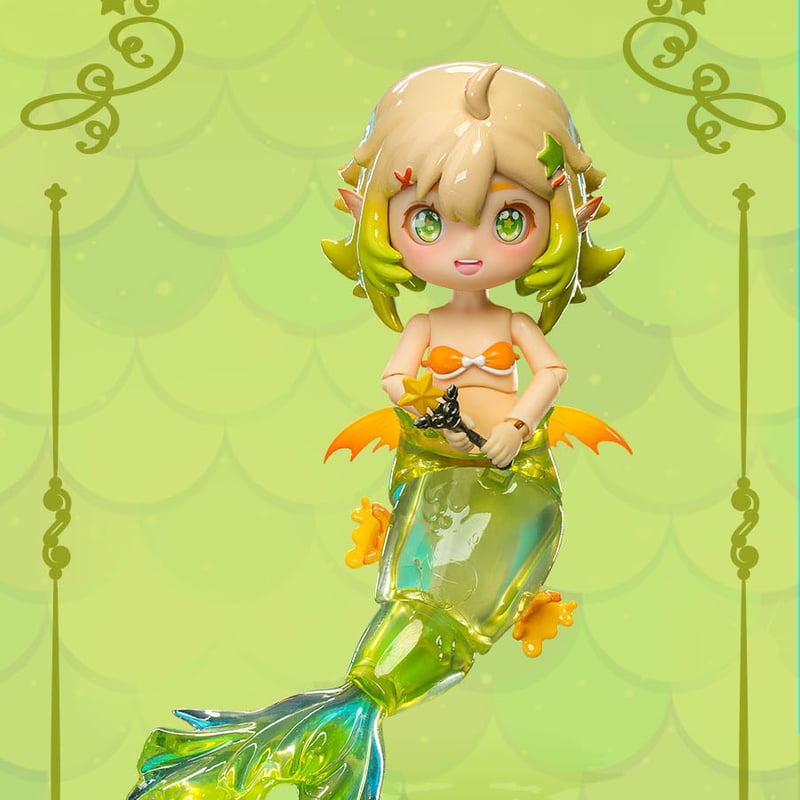Aiye 1/12スケールBJDブラインドドール人魚の島シリーズシークレット