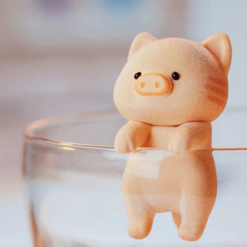 ハッピールル 楽天市場】52TOYS 子豚lulu ハッピーシリーズ フィギュア 8個