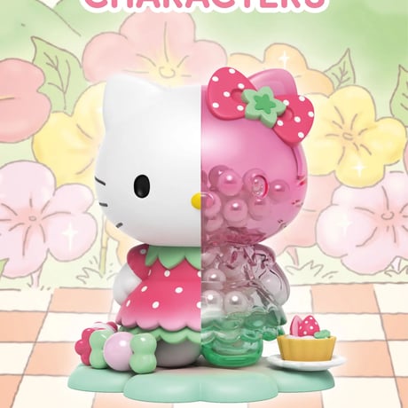 【予約販売：5月前半 お届け予定】MIGHTY JAXX サンリオ(Sanrio)「 Kandy: 花の夢」トレーディングフィギュア シリーズ