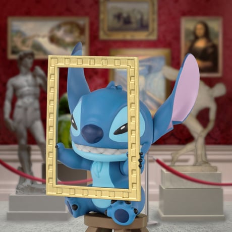【予約販売：5月中 お届け予定】ビースト・キングダム× Disney「スティッチ：美術館」シリーズ