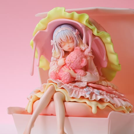 【現品販売】WeArtDoing Sleeping Beauty-Burger Fairies-Pink 「バーガー魔女：桜トンカツバーガー」【WF2025冬紀念限定商品】