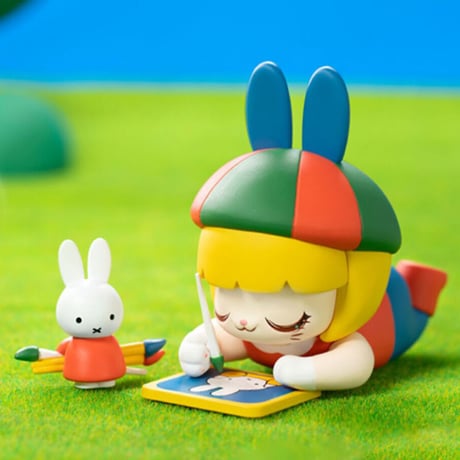 【予約販売：9月下旬～10月下旬 お届け予定】52TOYS KIMMY&MIKI x Miffy ミッフィー 「新しい友達」シリーズ