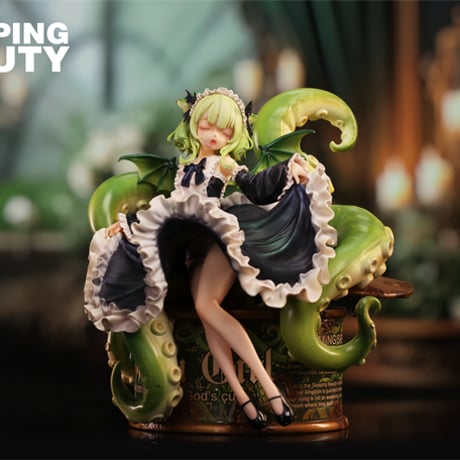 【予約販売：2026年7月 お届け予定】WEARTDOING 「クトゥルフ少女：アビスブルーム（緑）」  【コレクションフィギュア】