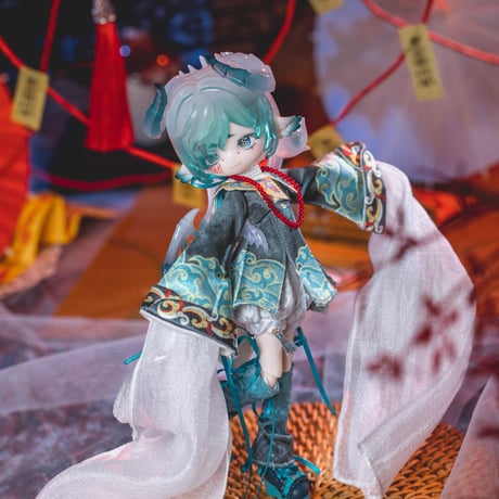 【現品販売】PENNY'S BOX LULUYA(ルルア) 「僵姜醬（ジャンジャンジャン）」　涼感限定単品ドール フルセット