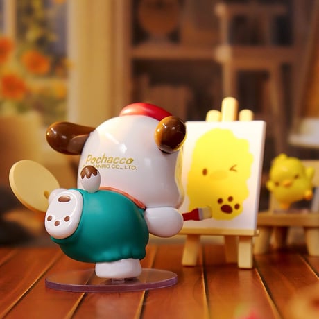 【予約販売：4月中旬〜年5月中旬 お届け予定】TOPTOY x サンリオ(SANRIO)「ポチャッコ：レトロな時間列車」シリーズ