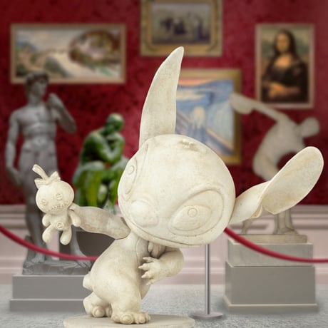 【予約販売：5月中 お届け予定】ビースト・キングダム× Disney「スティッチ：美術館」シリーズ