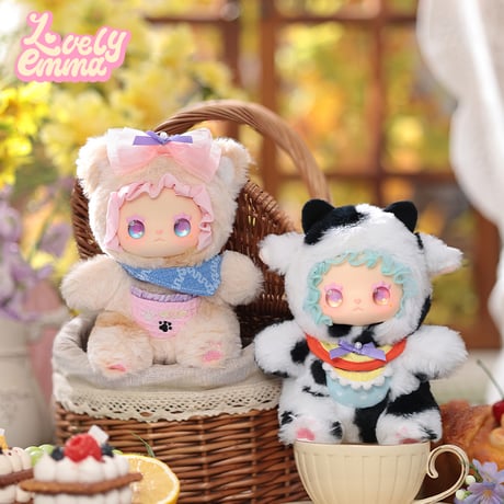 【予約販売：11月中旬～11月下旬 お届け予定】MJ STUDIO EMMA (エマ) 「Lovely EMMA ポケット動物園」トレーディングぬいぐるみ シリーズ