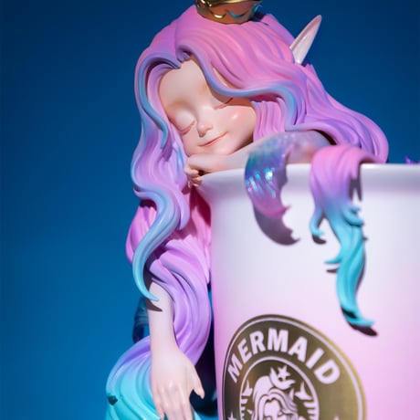 【現品販売】WeArtDoing WF限定 Sleeping Beauty-Coffee Fairies-Berry Slushie「眠れる美女：ベリースムージー」【コレクションフィギュア】