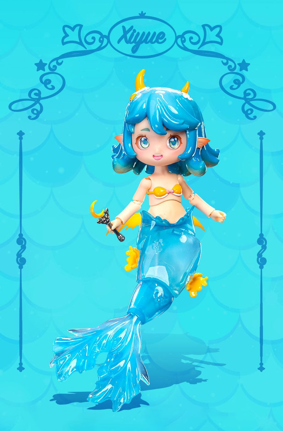 BJDブラインドドール「人魚の島」シリーズ　シークレット　リウリ BJDブラインドドール「人魚の島」シリーズ シークレット リウリ