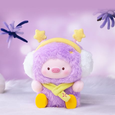 【現品販売】RONGCREATOR  GEEGEEPIG(ジージーピッグ)：願いごとのカウントダウン  ぬいぐるみシリーズ