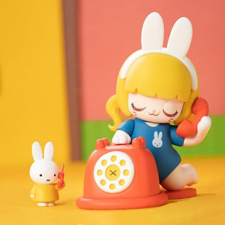 【予約販売：9月下旬～10月下旬 お届け予定】52TOYS KIMMY&MIKI x Miffy ミッフィー 「新しい友達」シリーズ