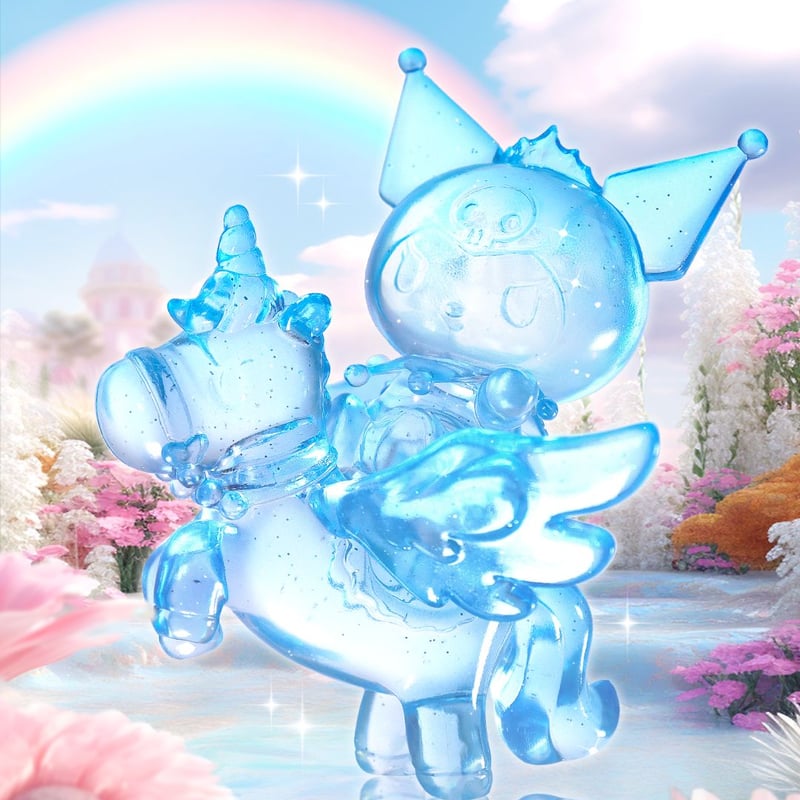 サンリオ クロミ ユニコーン 𓂃𓈒𓏸︎︎︎︎ 🦄 ユニコーンに乗ったクロミちゃんが可愛い