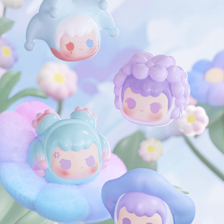 【予約販売：7月下旬～8月下旬 お届け予定】MoeDouble 森子moriko「花の世界ミニビース」シリーズ