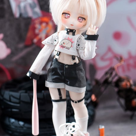 【予約販売：2024年2月以降 お届け予定】TinyFox  白いゾウ マーリフィン 1/6スケールMJDドール 【フルセット】