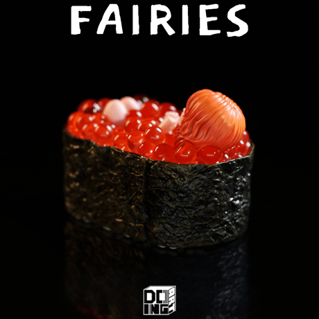 【予約販売：2025年8月中 お届け予定】WeArtDoing Sleeping Beauty-Sushi Fairies-Ikura「寿司精霊：いくらの軍艦巻き」 【コレクションフィギュア】
