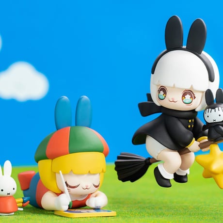 【予約販売：9月下旬～10月下旬 お届け予定】52TOYS KIMMY&MIKI x Miffy ミッフィー 「新しい友達」シリーズ