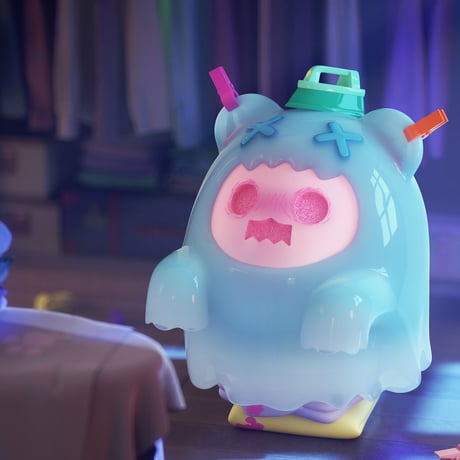 【現品販売】ShinwooｘFINDING UNICORN(F.UN)「GHOST BEAR HOUSE：かくれんぼ」シリーズ