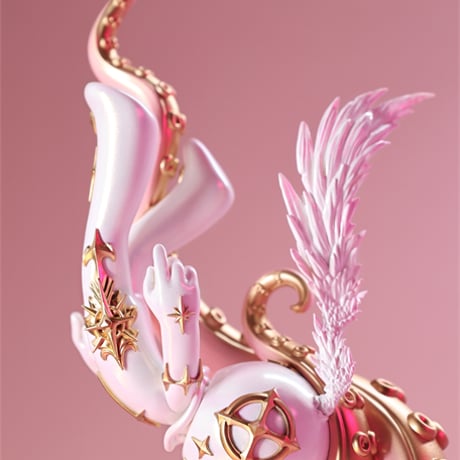 【予約販売：2025年7月中 お届け予定】Sank-Beneath the Love-Pink「深海の恋：ピンク」【コレクションフィギュア】