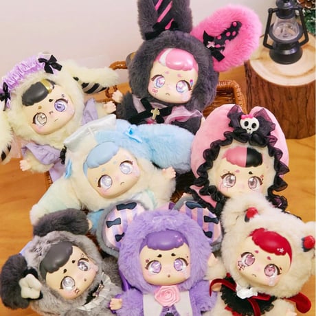 【現品販売】万絲文化 「KASA：不思議なドリームランド」 ぬいぐるみチャーム シリーズ