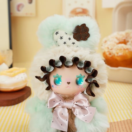 【現品販売】LUCKY EMMA(エマ) 「Lovely EMMA：甘いトリートバニー」ぬいぐるみ シリーズ