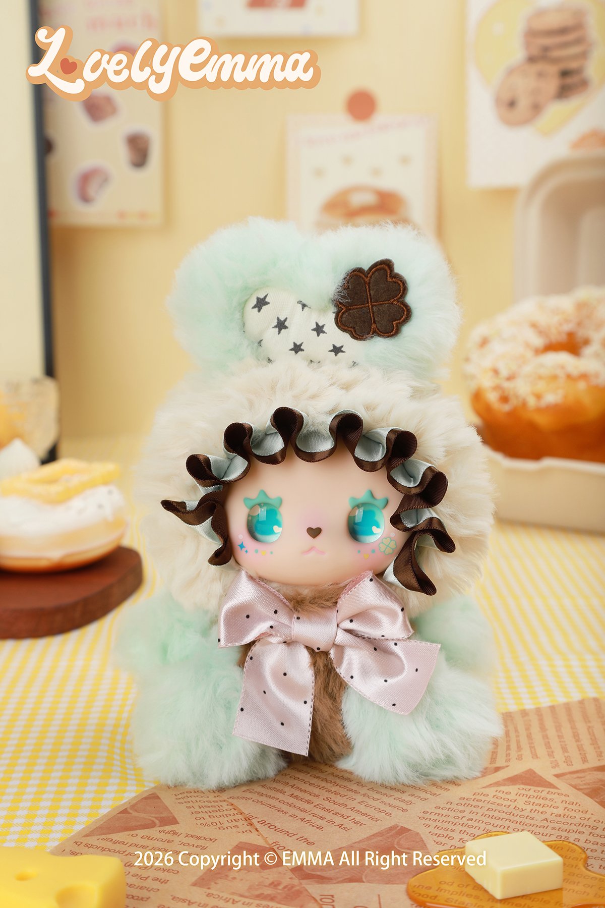 現品販売】LUCKY EMMA(エマ) 「Lovely EMMA：甘いトリートバニー」ぬい 