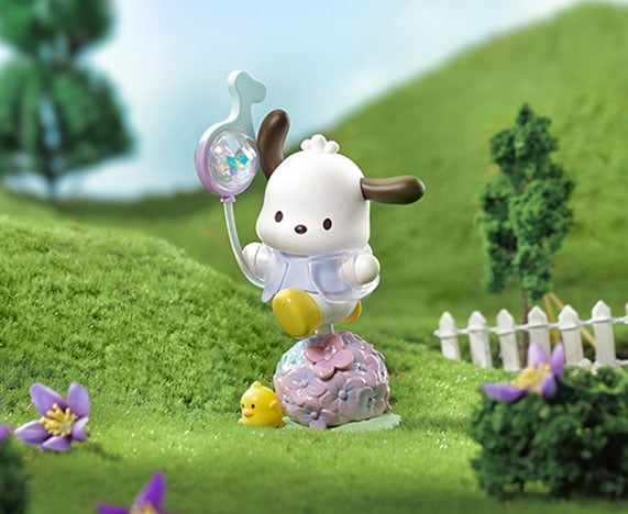 SANRIO　サンリオ　海外限定　正規品　ローズナイト　ポチャッコ　フィギュア TOPTOY サンリオ ポチャッコ フィギュア ローズナイト トップ