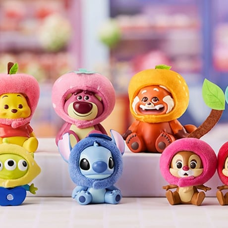 【予約販売：8月中旬～8月下旬 お届け予定】MINISO× Disney「ディズニー：果物テーマヘッドカバー」シリーズ