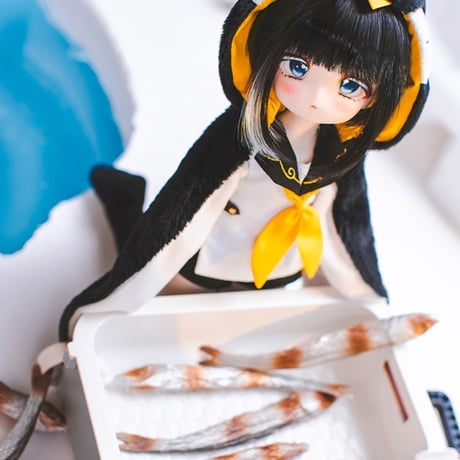 【予約販売：2024年9月中 お届け予定】※当店限定選び特典付き※TinyFox 輝き夢見るペンギン デビー1/6スケールMJDドール <新ボディ採用> 【フルセット】