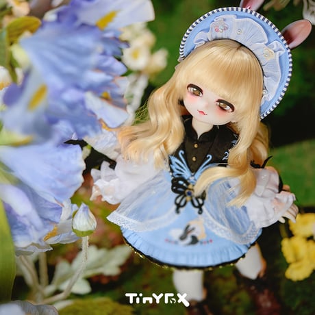 【予約販売：2024年11月以後 お届け予定】＜当店限定特典付け＞TinyFox 狂気なリトルウサギ リズ(Lizzy) 1/6スケールMJDドール <新ボディ採用>【フルセット】