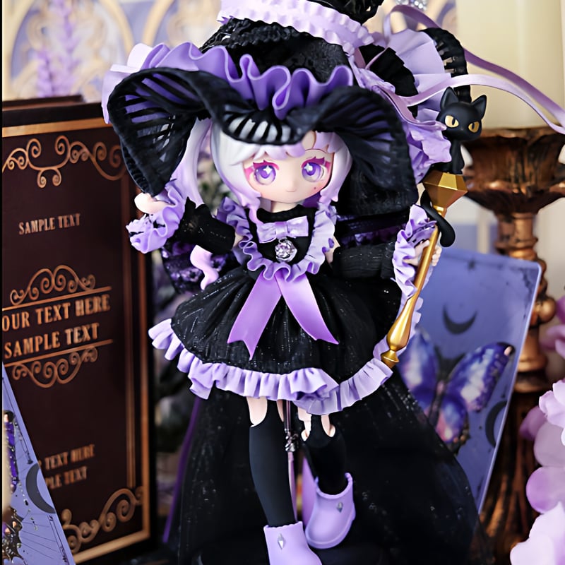 小物追加作成中*nekosukeさまご確認用*ブラインドドールサイズワンピ３点 現品販売】獣隅島「小さな島での奇遇」1/12スケール BJDブラインド