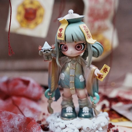 【予約販売：11月上旬～11月下旬 お届け予定】卓兔Studio 「Faye(フェイ)：第三弾 リトルキョンシー」ビックフィギュア【コレクションフィギュア】