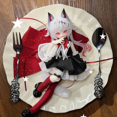 【予約販売｜2026年8月頃 お届け予定】<公式限定初回予約特典付き>不可食用人形（Inedible Doll）「ニャニャニャ次元」1/8スケールブランドドール シリーズ