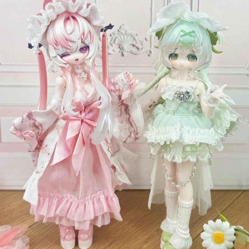 現品販売】COME4FREE 「 MINTY(ミンティ)：運勢おみくじの精霊」BJD