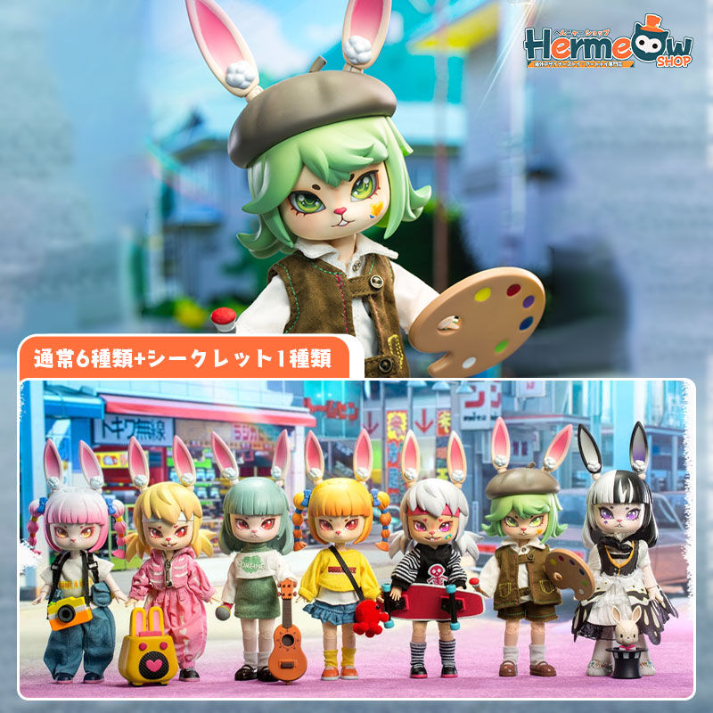 現品販売】come4free「BONNIE(ボニー)バニー」1/12 BJD ブラインドドー