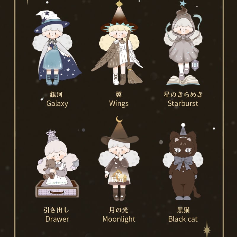 FINDING UNICORN モリンタ　chasing light Molinta Chasing Light Series Blind Box - Preorder