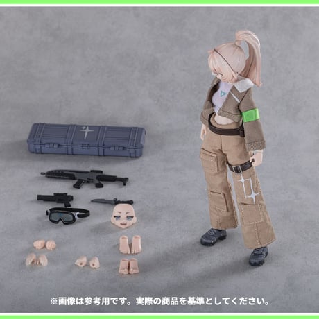 【現品販売】NEO EDEN TOYS「黒鉄レクイエム」MJDブランドドール 布製衣装アクションフィギュア シリーズ