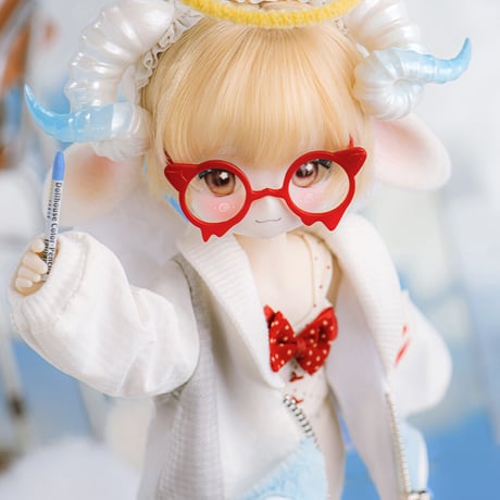 【予約販売：2024年2月以降 お届け予定】TinyFox  悪魔と天使の混血子羊 アスモティ 1/6スケールMJDドール 【フルセット】