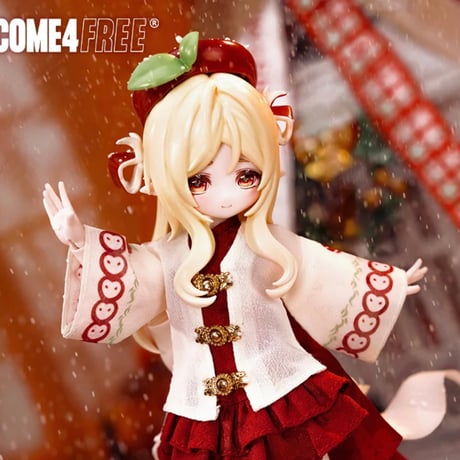 【現品販売】COME4FREE 「 MINTY(ミンティ)：運勢おみくじの精霊」期間限定単品ドール「平安おみくじ」＜フルセット＞