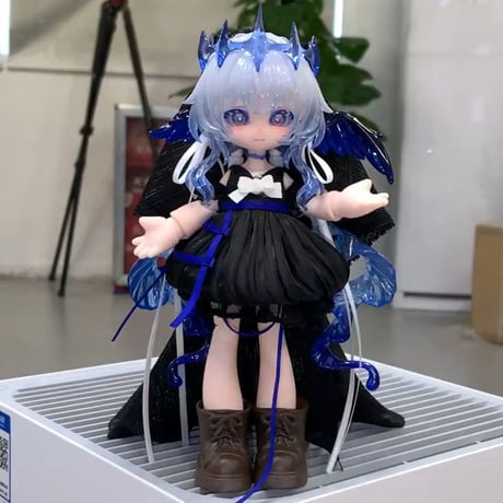 【現品販売】<数量限定>合玩文化「ルナに捧ぐ」単品ドール「水中月」(青)/「籠中鳥」(赤) 【フルセット】