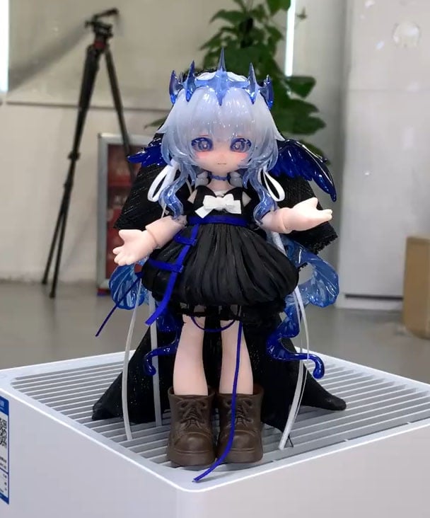 現品販売】<数量限定>合玩文化「ルナに捧ぐ」単品ドール「水中月」(青