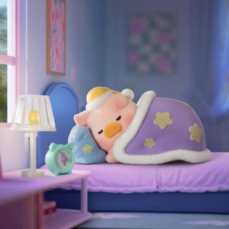 【予約販売：11月中旬～11月下旬 お届け予定】TOYZEROPLUS × CICI’S STORY 子豚LULU 「Stay With You：家での日記」トレーディングフィギュア シリーズ