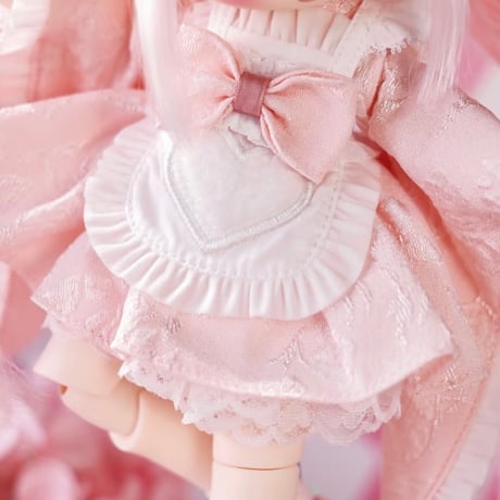 【予約販売：6月～7月頃 お届け予定】「甘絨のショーウィンドウ」ウィッグ着用＆入れ目顔タイプ 3頭身BJDブラインドドールシリーズ