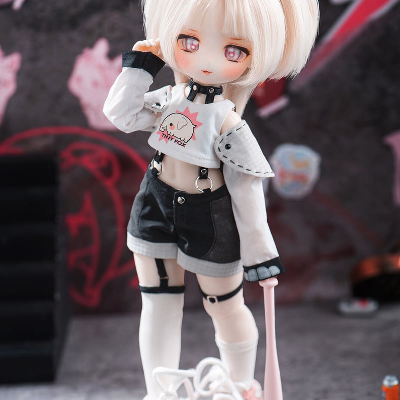 予約販売：2024年2月以降 お届け予定】TinyFox 白いゾウ マーリフィン