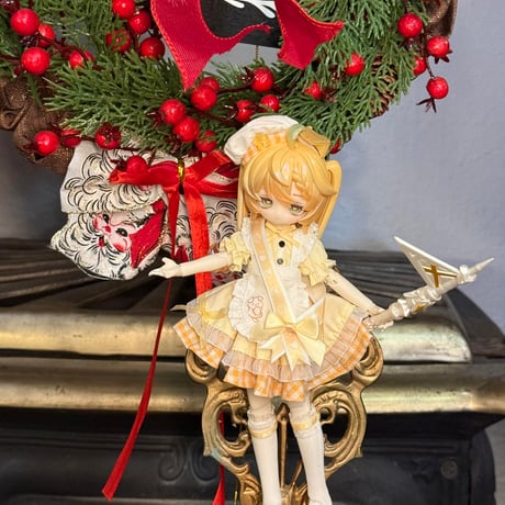 【現品販売】不可食用人形(Inedible Doll) 「ルナロア：月光メルヘン物語」1/8スケール単品ドール「クリスマスアップルマウス/マンゴードッグ」【フルセット】