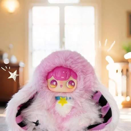 【予約販売：2025年11月頃 お届け予定】玩楽拾刻 x Kokka 「It's Party Time：ちょっとヘンな動物クラブ」 ぬいぐるみチャーム シリーズ