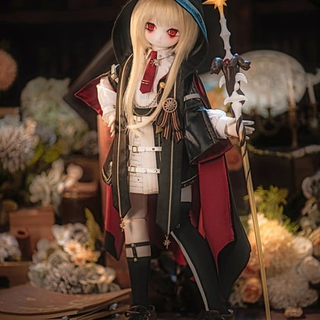 【予約販売：2024年5月以降 お届け予定】<期間限定特別価格+当店限定特典>TinyFox  MACOCOシリーズ 封印の魔導書 ジョシュア  1/4スケールMJDドール 【フルセット】