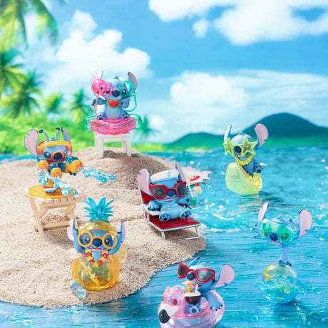 【予約販売：8月下旬～9月中旬 お届け予定】TOPTOY x ディズニー「スティッチ：サマーカーニバル」シリーズ