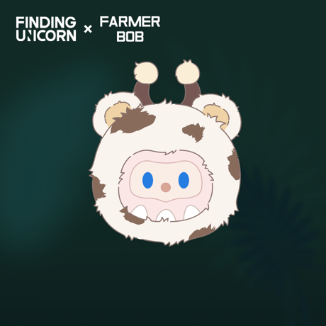 【現品販売】FINDING UNICORN x FARMER BOB 「MINI-Night Monster：ミニ怪奇ナイトツアーズ」 丸型ぬいぐるみ シリーズ